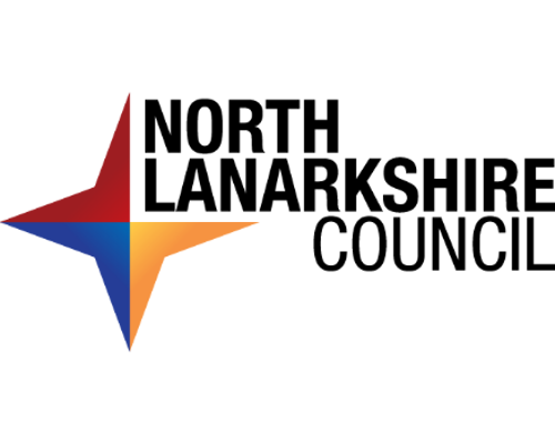North Lanarkshire Council logo.